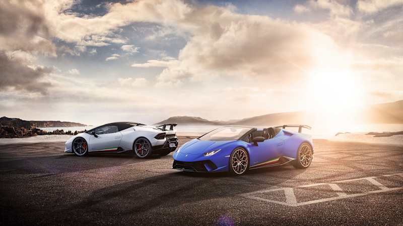 Lamborghini drops the top on the Huracan Performante Spyder